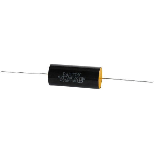 Main product image for Dayton Audio DMPC-7.5 7.5uF 250V Polypropylene C 027-429